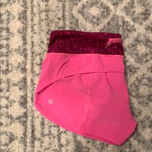 Lululemon running shorts